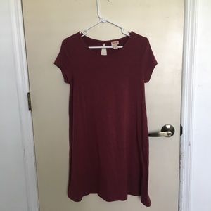 Mossimo Burgundy Dress